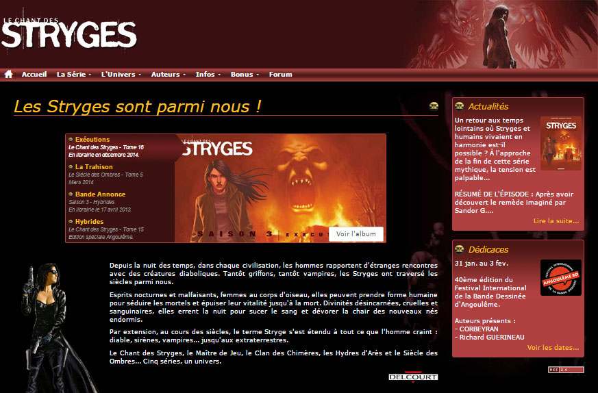 Le Chant des Stryges