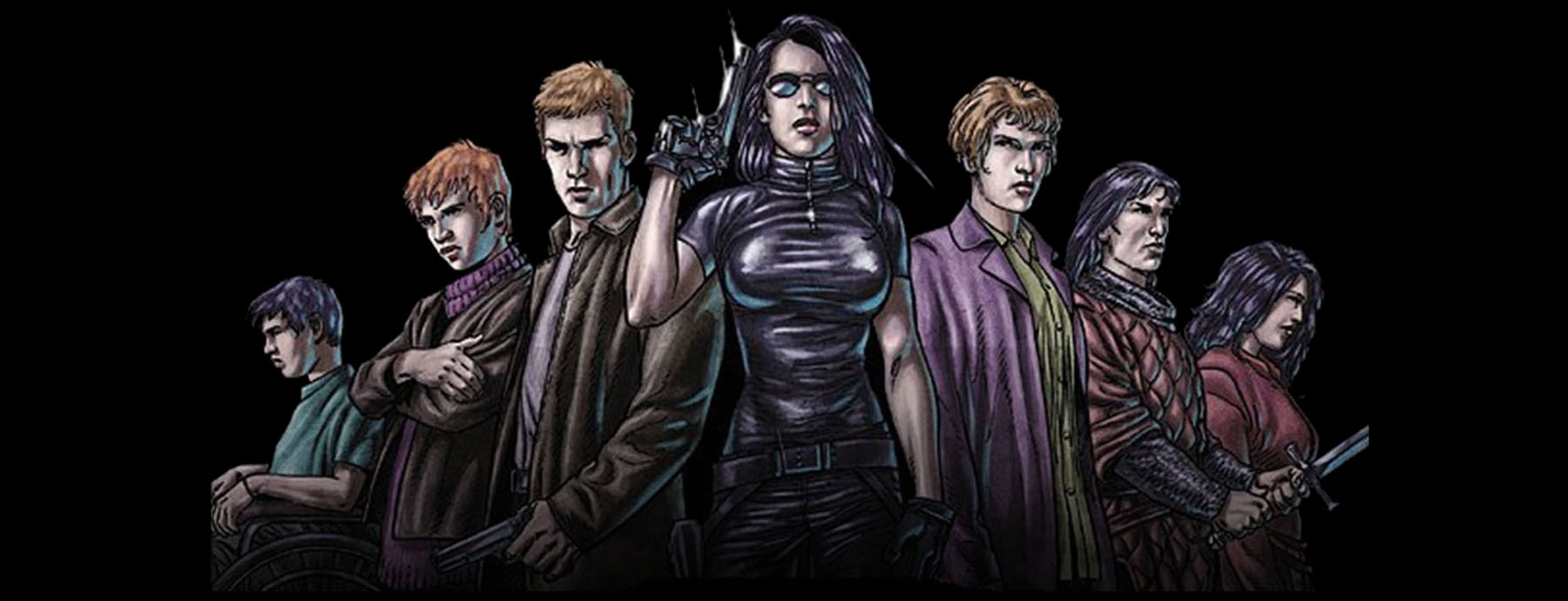 Les personnages de l'univers des Stryges